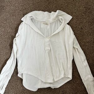Free People white long sleeve